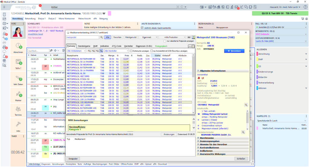 MEDICAL OFFICE -Medikamentendatenbank ABDATA