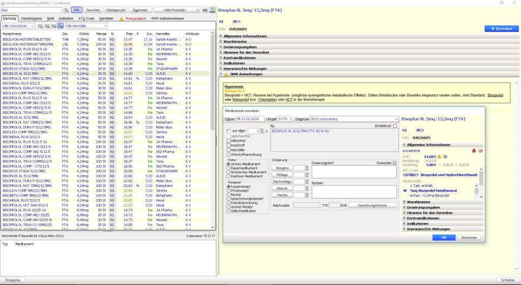 Die Praxissoftware MEDICAL OFFICE Professional