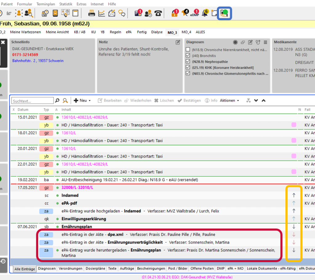 Arztsoftware MEDICAL OFFICE funktionieren ePA