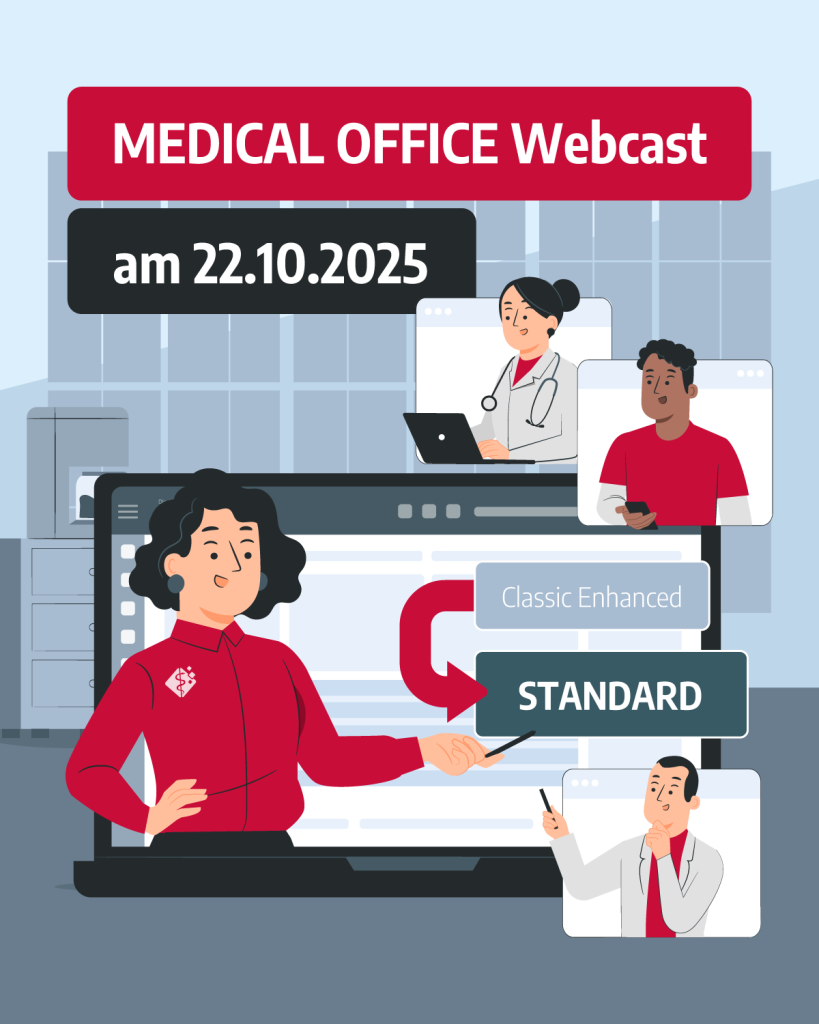 MEDICAL OFFICE Webcast - Umstellung Dynamic View Standard