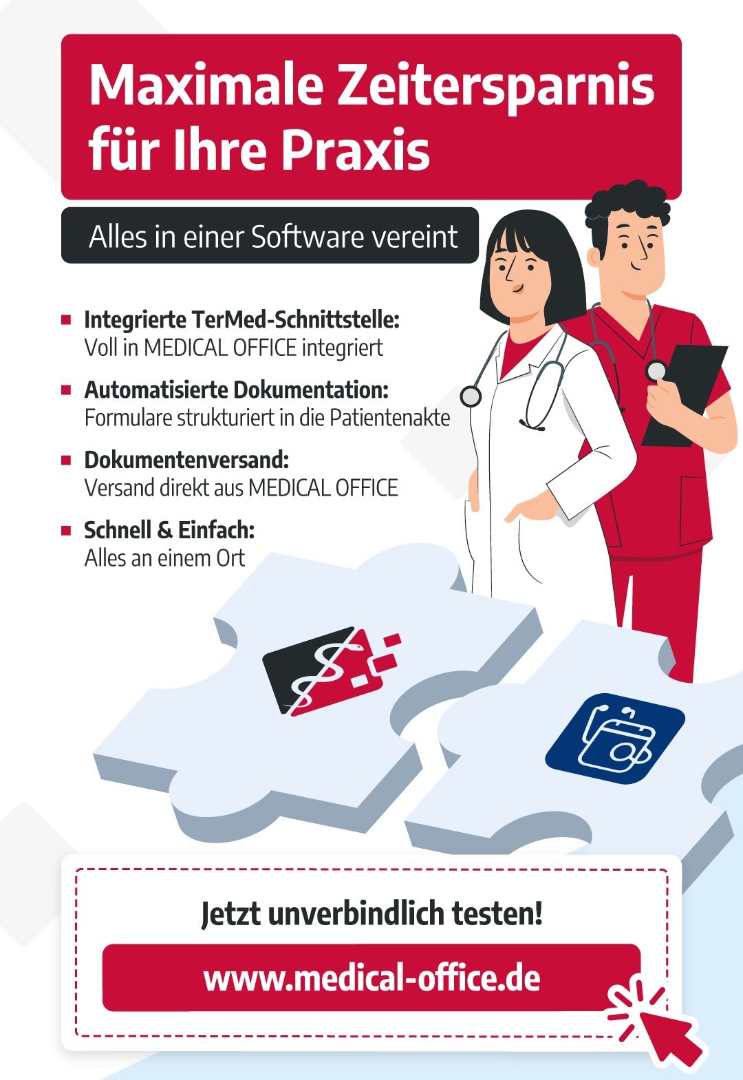 TerMed Schnittstelle in MEDICAL OFFICE