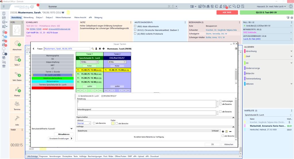 MEDICAL OFFICE Termin- und Ressourcenmanagement