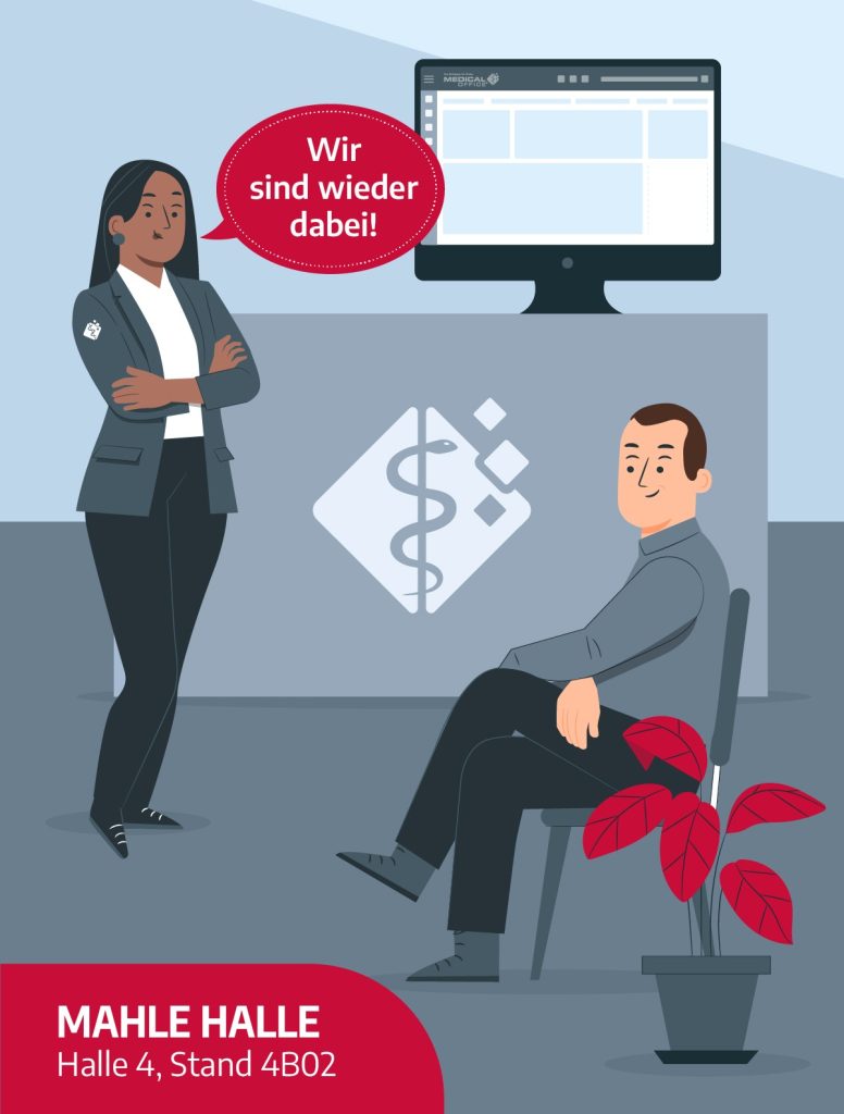 MEDICAL OFFICE auf der medizin - 4B02