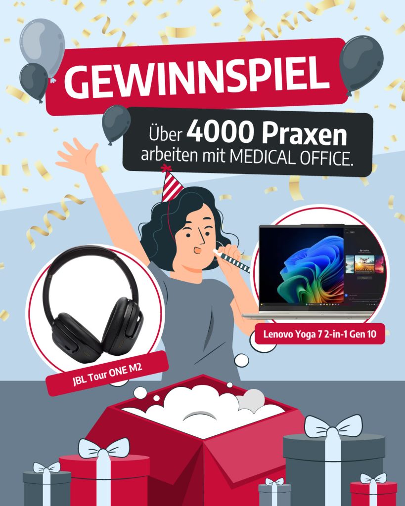 INDAMED feiert 4.000 Praxen mit MEDICAL OFFICE!