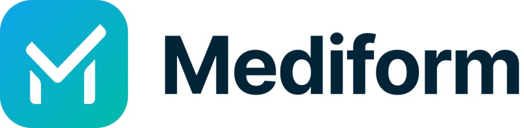Mediform Logo - Kooperationspartner für den in den MEDICAL OFFICE integrierten KI-Telefonassistenten 

