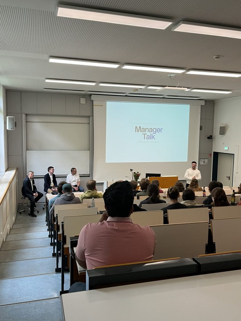 Manager Talk der Hochschule Harz