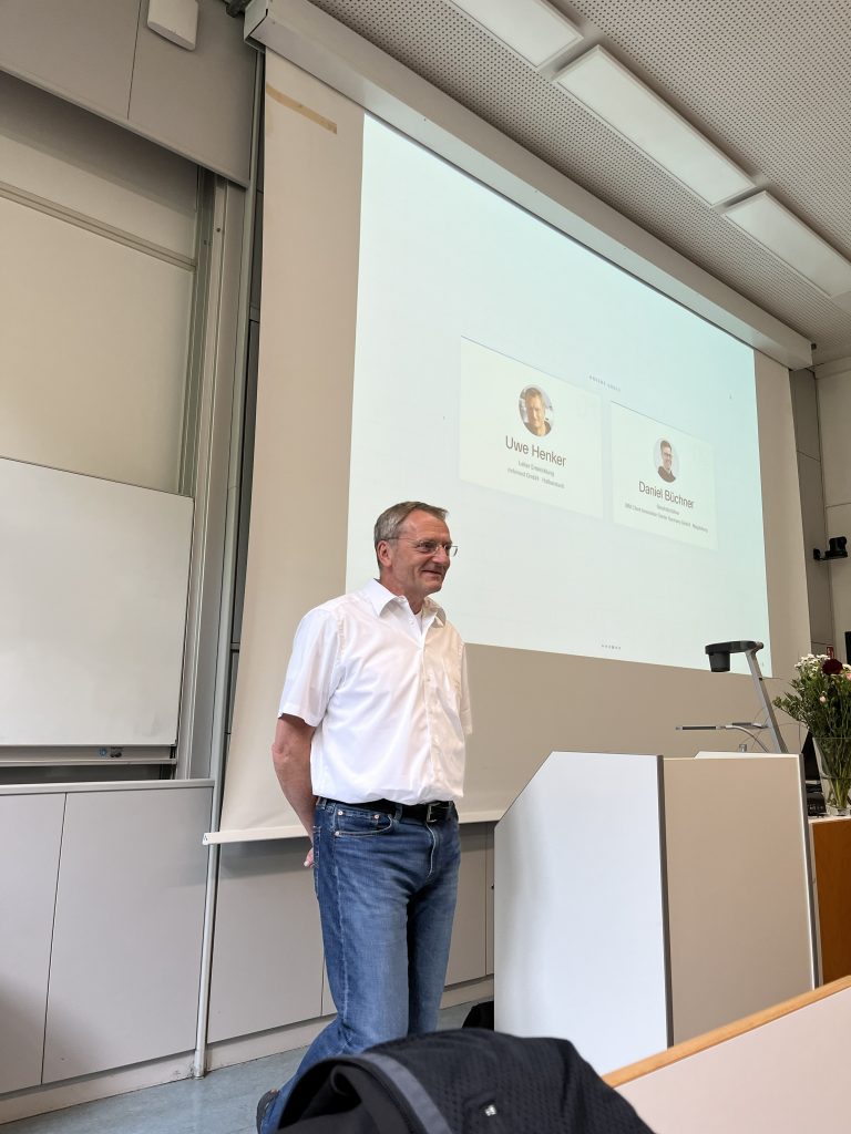 Dr. Uwe Henker, Entiwcklungsleiter bei der INDAMED GmbH 