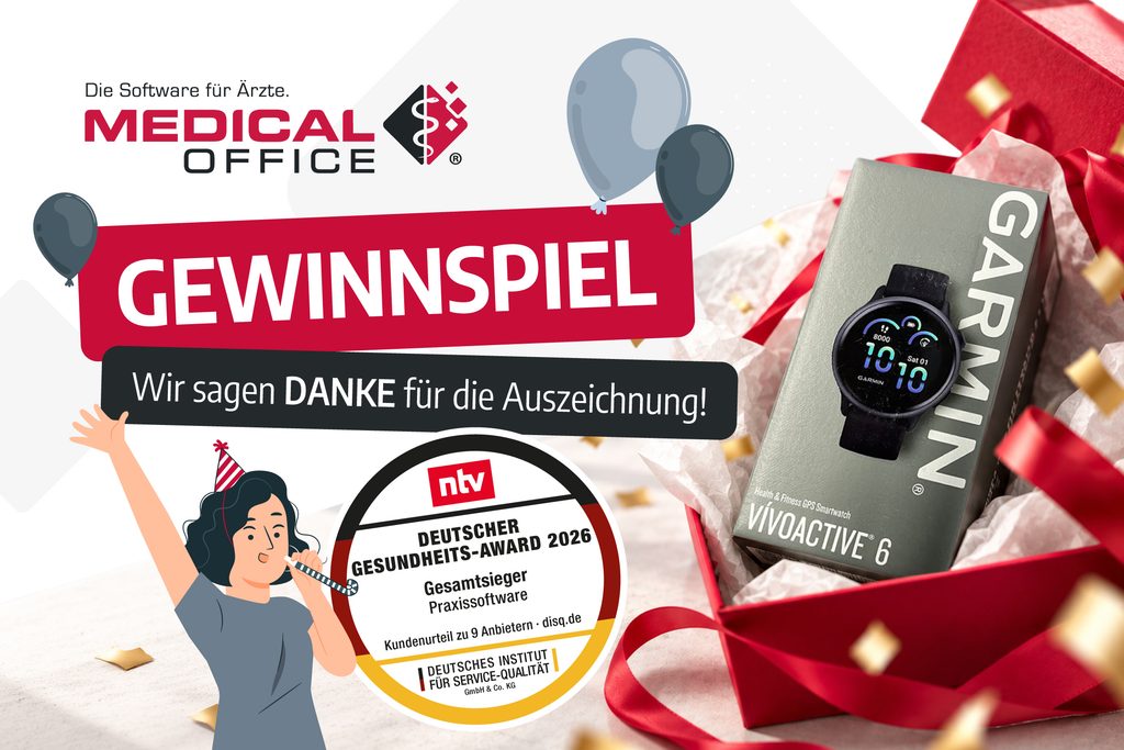 MEDICAL OFFICE Gewinnspiel zum Gesundheits-Award 2026